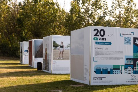 Cubes de l'expo 20 ans de vie commune(s)